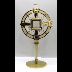 23.5 " Sterling Monstrance, Daprato Made SKU C911-044